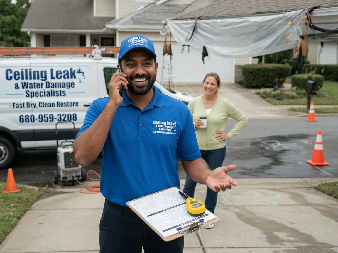 Ceiling Leak Cleanup Duncansville, PA FAQs
